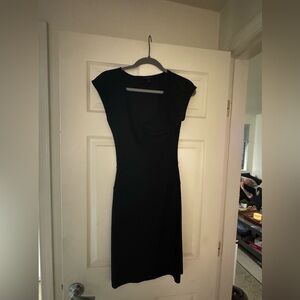 Express Women's Black Midi Dress